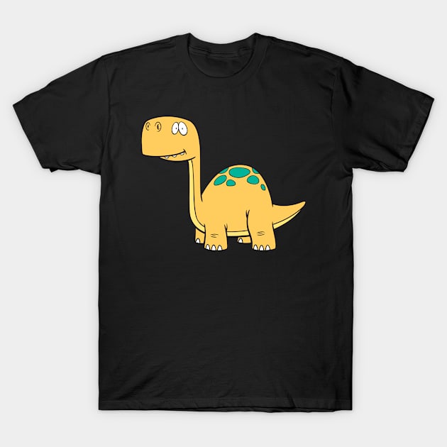 Cartoon Dinosaur I Kids I Dino T-Shirt by Shirtjaeger